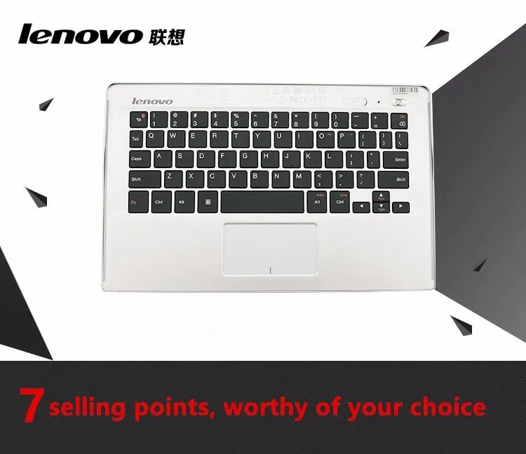 Оригинал Bluetooth Клавиатура Для Lenovo YOGA 2 Pro 3 10.1 Touchpad Аккумуляторная Русский Арабский Испанский Немецкий Французский клавиатура