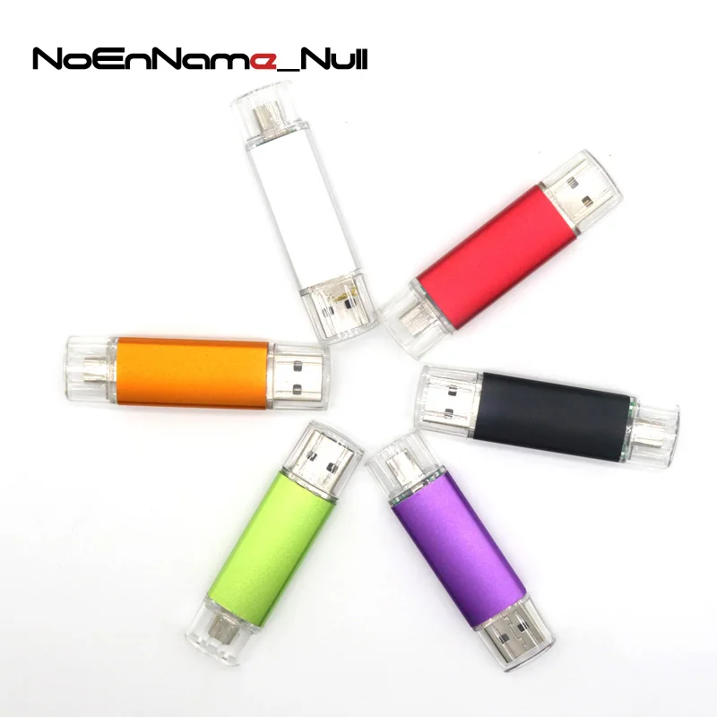 

High Quality OTG USB Flash Drive Colorful Pen Drive 4GB 8GB 16GB USB 2.0 U Disk 32GB 64GB Memory Stick For Mobile Phone/PC