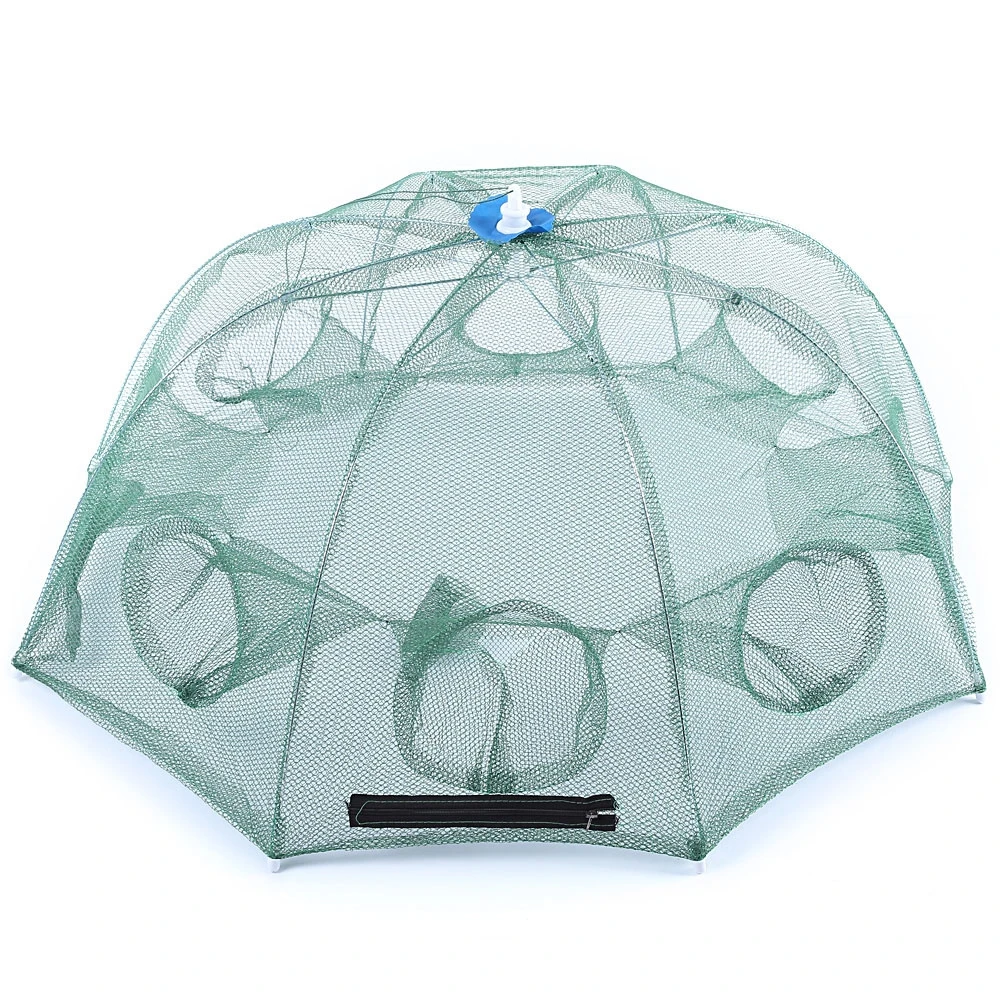 Portable 8 Side Trap Fish Network Casting Nets Crayfish Shrimp Catcher