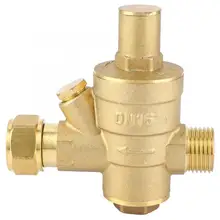 DN15 1/" Регулируемый регулятор давления воды клапан PN1.6