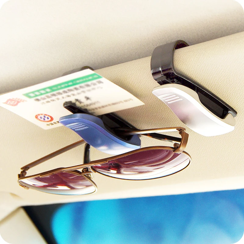 Солнцезащитные очки для мужчин автомобиль пенсне автомобильный чехол для солнечных очков держатель автомобиля солнцезащитный козырек очки солнцезащитные очки для билета квитанция карта зажим для хранения