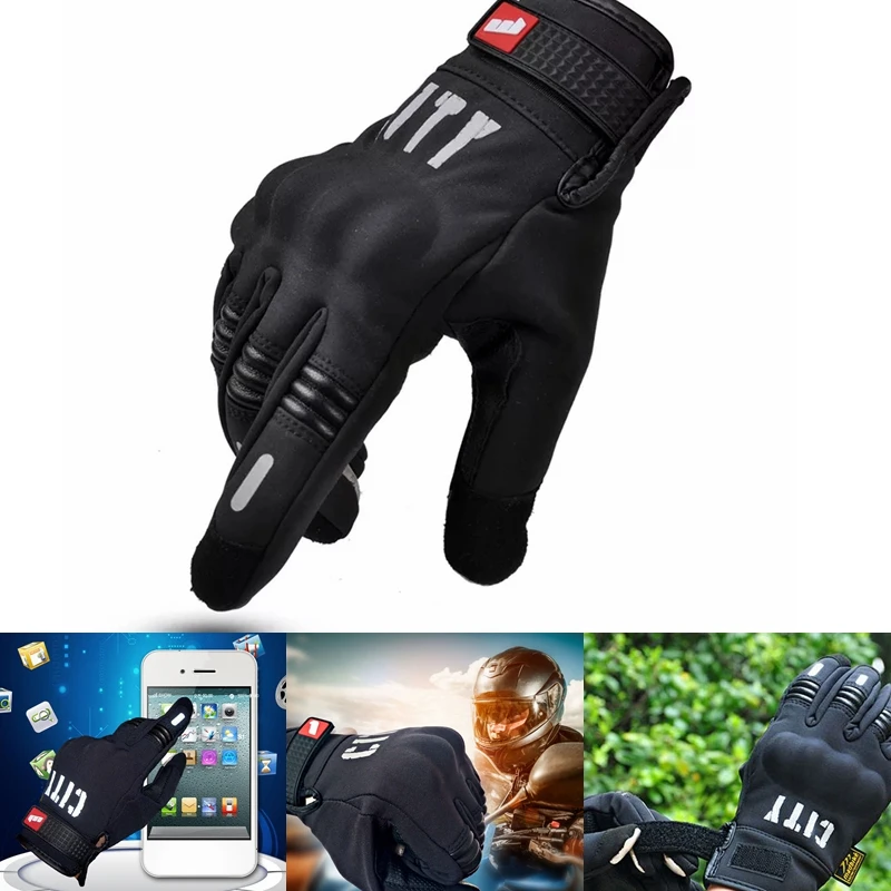 Steel Madbike Motorcycle Gloves Racing Gloves Motorbike Gloves Protective Guantes Luvas Para Motor Black Blue Red MLXL XXL L