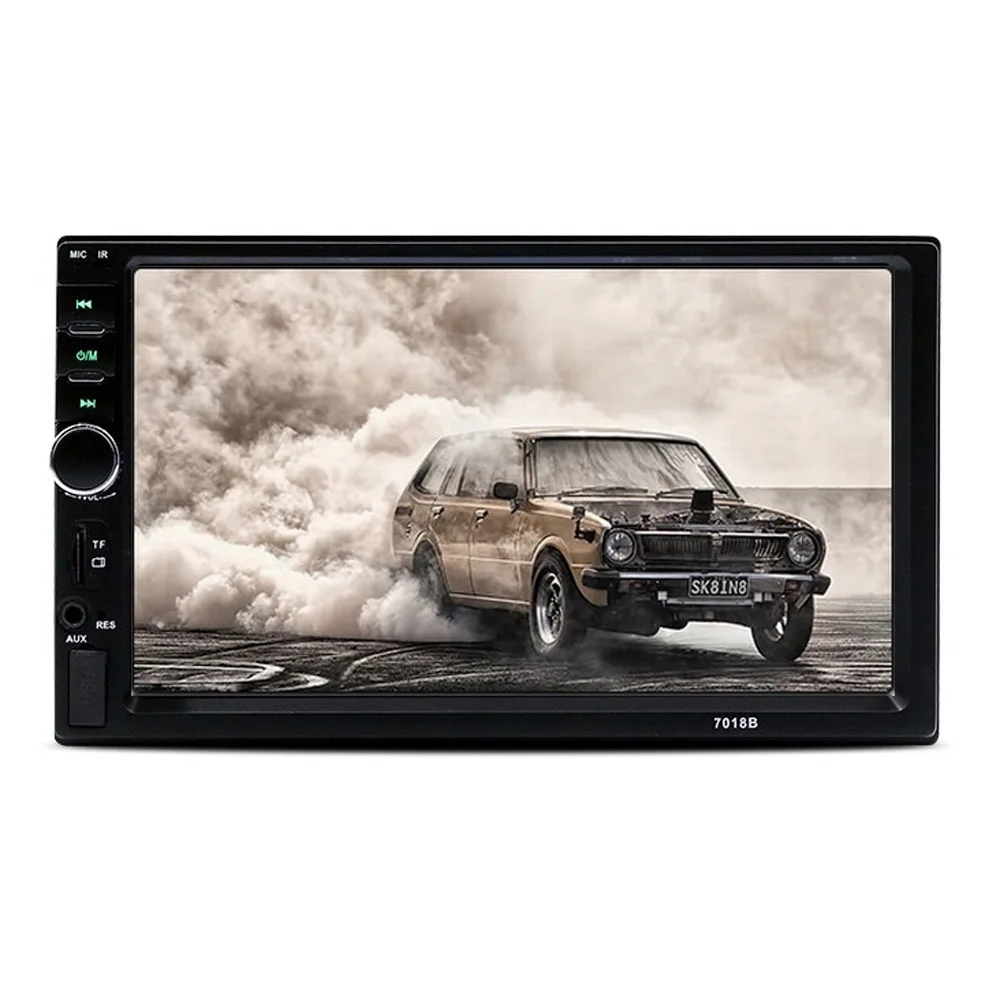 

7 Inch Touch Screen Radio Bluetooth Rear View Camera Stereo MP5 Multimedia Audio Player GPS Navi FM Radio WiFi USB