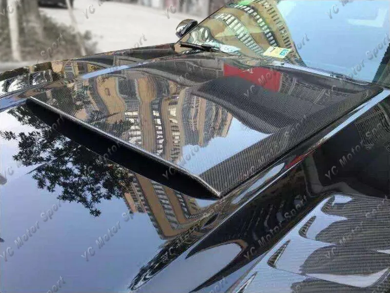 2014-2016 Ford Mustang Roush Style Hood Scoop CF (5)
