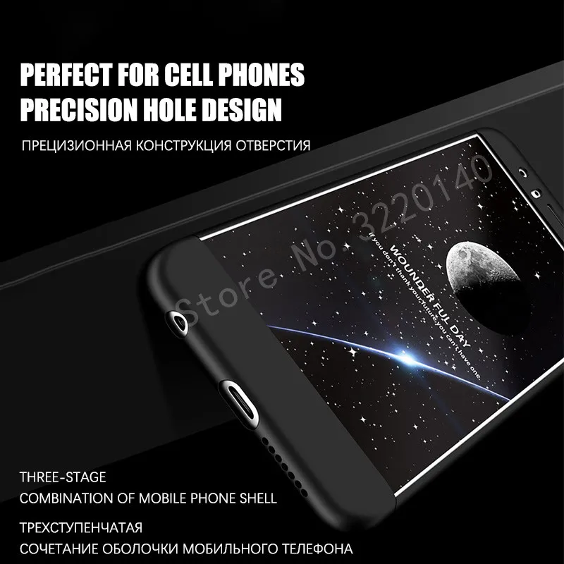 Full Body Armor Hard Back Phone Cover Case For Huawei P9 P10 P10 Plus Case For p8 lite 2017 Shockproof Shell For honor 9 8 lite4