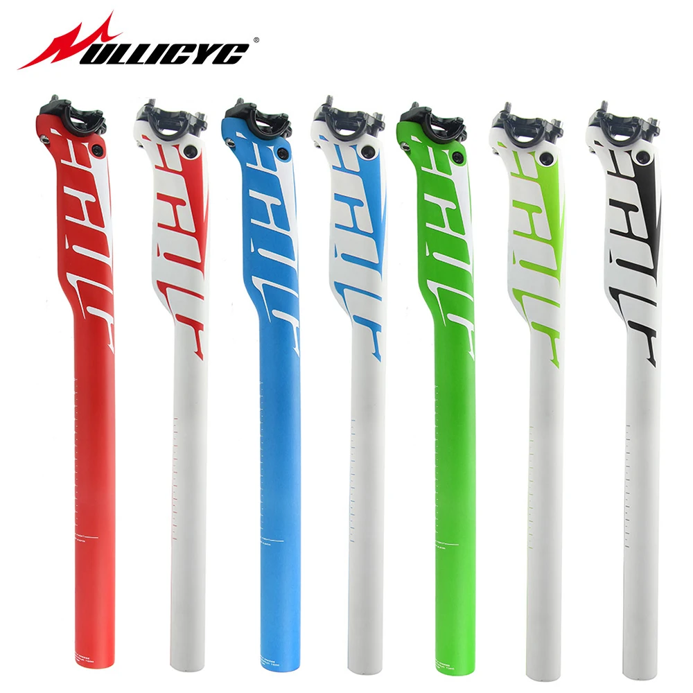Newest Mountain Bike Carbon Seatpost Full Carbon Fibre Bicycle Seatposts Road MTB Parts 27 2 30