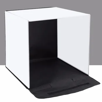 

Top Deals PULUZ 40x40cm 16 inch Photo studio box photograghy Soft box Portable Folding Studio Shooting Tent Box Kits with5 bac