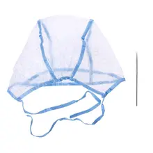 2 шт./компл. волос колпак для окраски волос+ крюк раскраска подсветка глазурь чаевые Cover Protector профессиональный салон-Парикмахерская Уход за волосами детей Инструменты для укладки волос