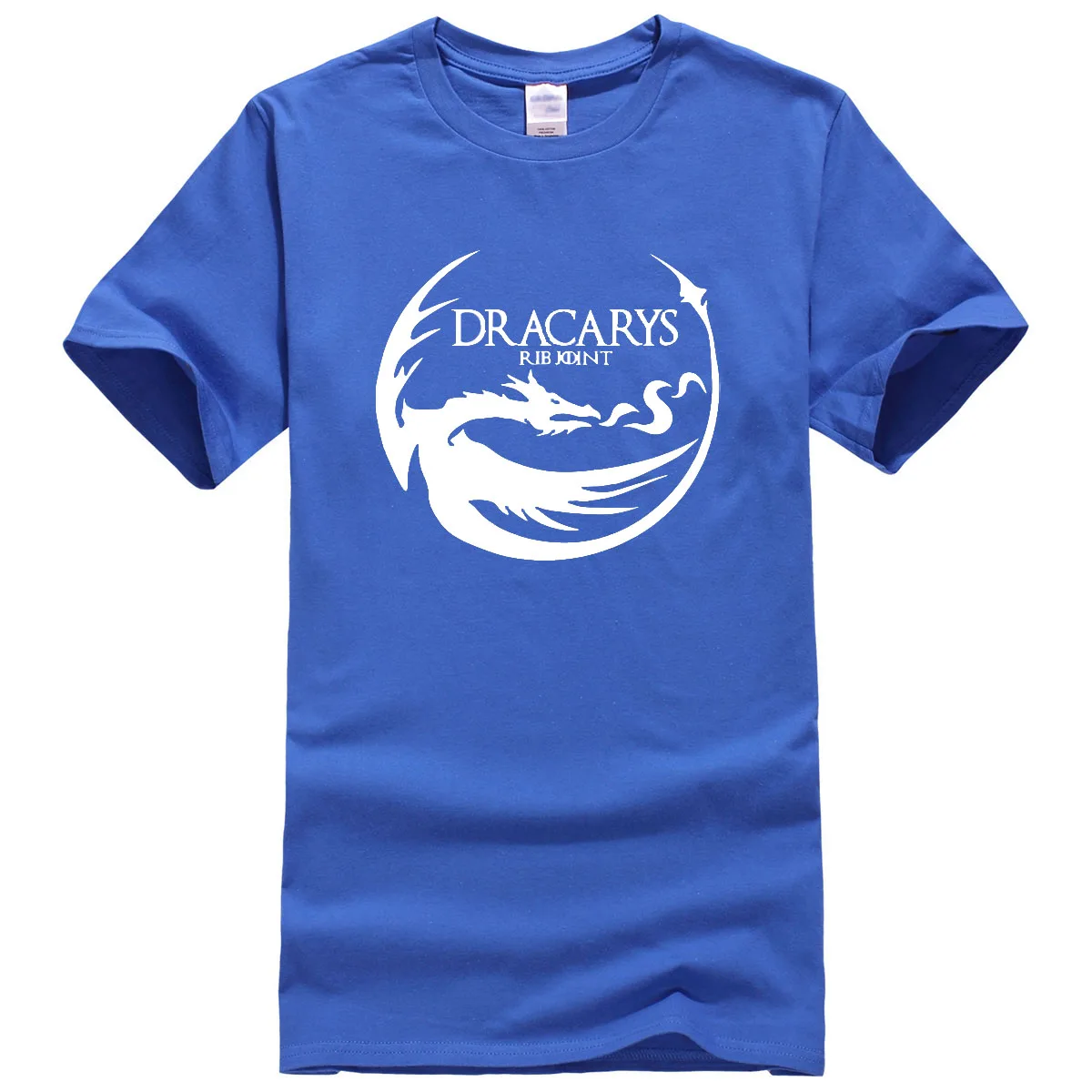 

Summer Cotton Mens T SHIRT O Neck Short Sleeve Dracarys Dargon Print Movie Game Of Thrones New Arrival Male Homme Fashion Top