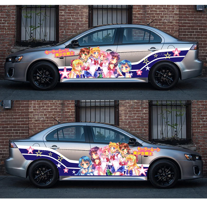 Where To Buy Anime Vinyl Decals - Anime Full Color Graphics Adhesive