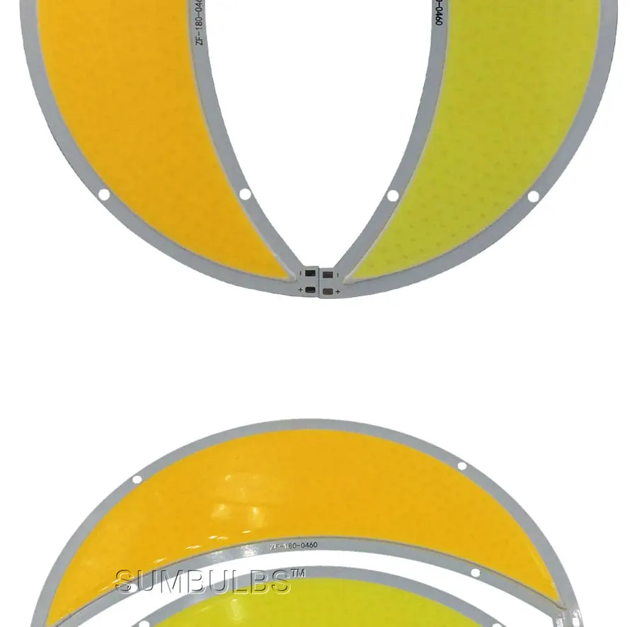50W Moon COB LED Light Lamp Warm White Cold White DC12-14V 180MM Diameter Luniform Bulb led (5)