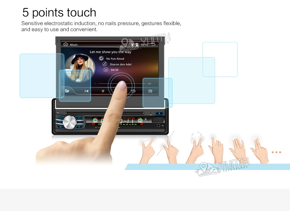 Discount android 9 1din autoradio car radio 7 inch HD GPS DVD Player with Navigation Bluetooth USB free rear camera head unit car stereo 4 Discount android 9 1din autoradio car radio 7 inch HD GPS DVD Player with Navigation Bluetooth USB free rear camera head unit car stereo 4