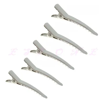 

34mm Metal Single Prong Alligator Bow DIY Hair Clips 20pcs