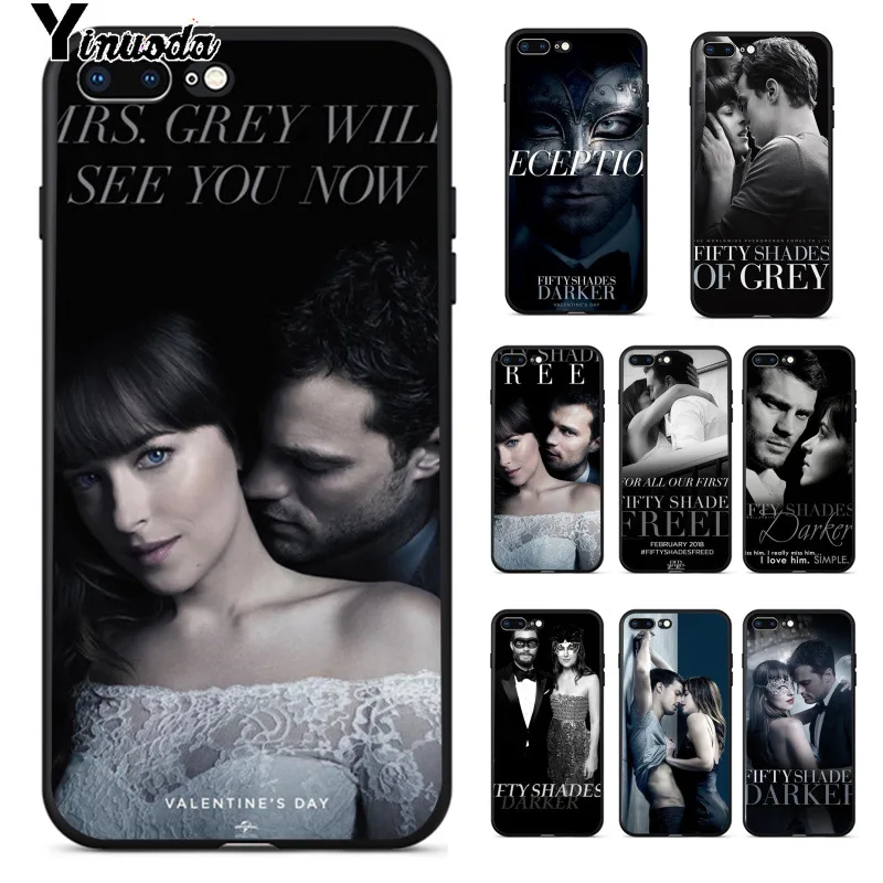 Yinuoda Fifty Shades of freed TPU Soft Phone Accessories Cover Case for iPhone 8 7 6 6S Plus X XS MAX 5 5S SE XR Cellphones Yinuoda Fifty Shades of freed TPU Soft Phone Accessories Cover Case for iPhone 8 7 6 6S Plus X XS MAX 5 5S SE XR Cellphones