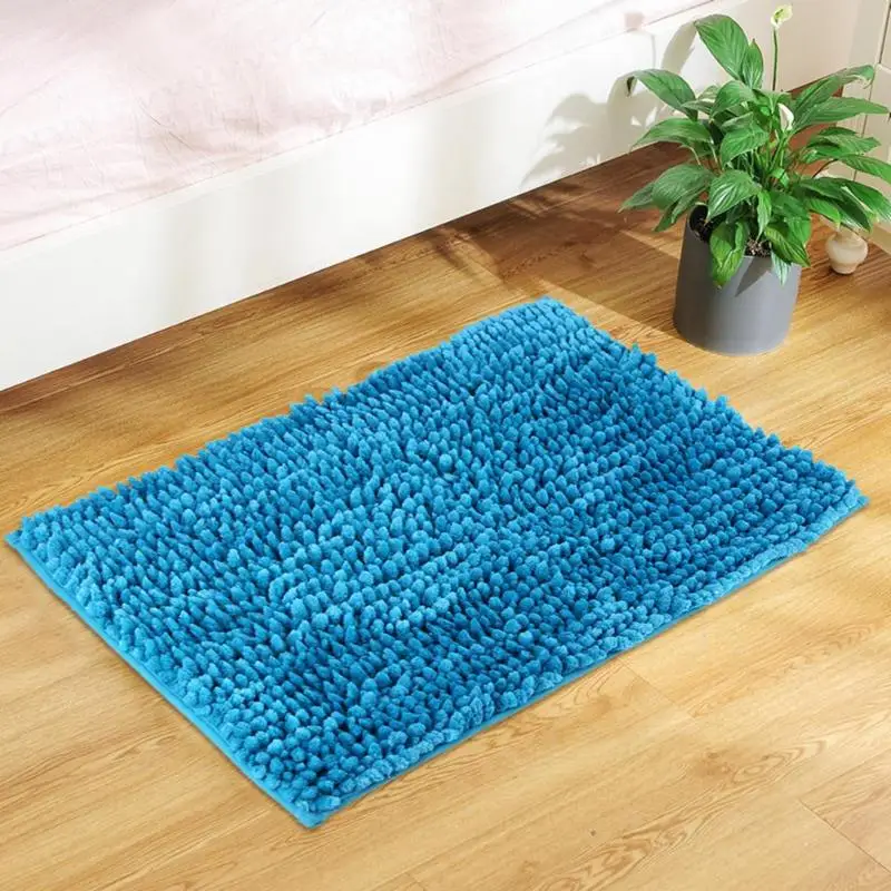 Chenille Anti Slip Soft Water Absorbent Bath Mat Rugs Carpet Home Floor Pad for bathroom doorway
