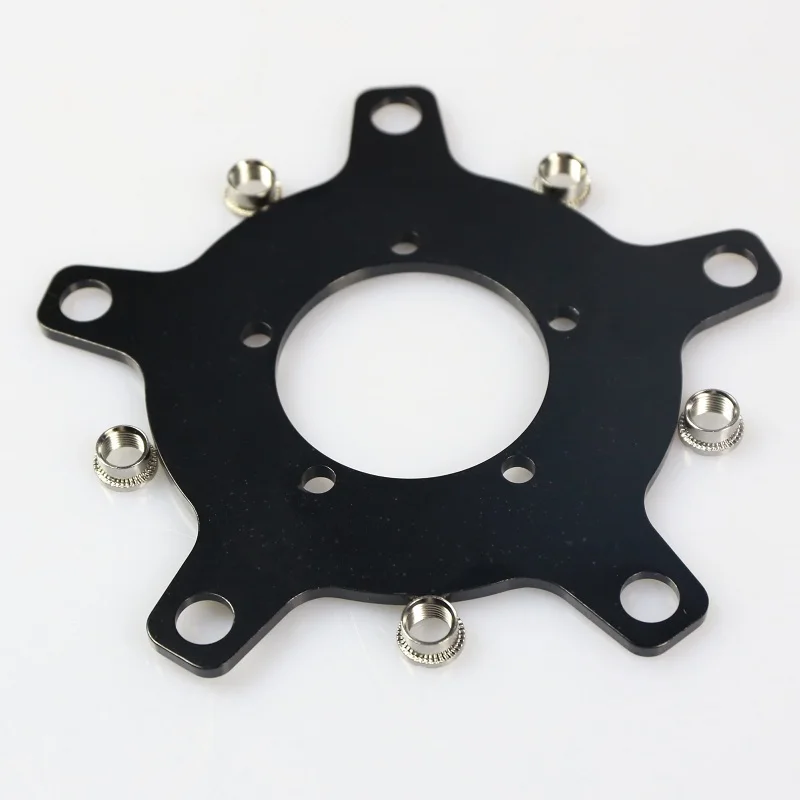 Excellent 104BCD Chain Ring Spider For Bafang BBS01 BBS02 eBike Mid Crank Drive Motor 130BCD Chain Ring Adapter 5