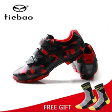 Tiebao новая велосипедная обувь MTB велосипед самоблокирующаяся обувь гоночные спортивные велосипедные кроссовки Sapatilha Ciclismo zapatillas Размер 39-47
