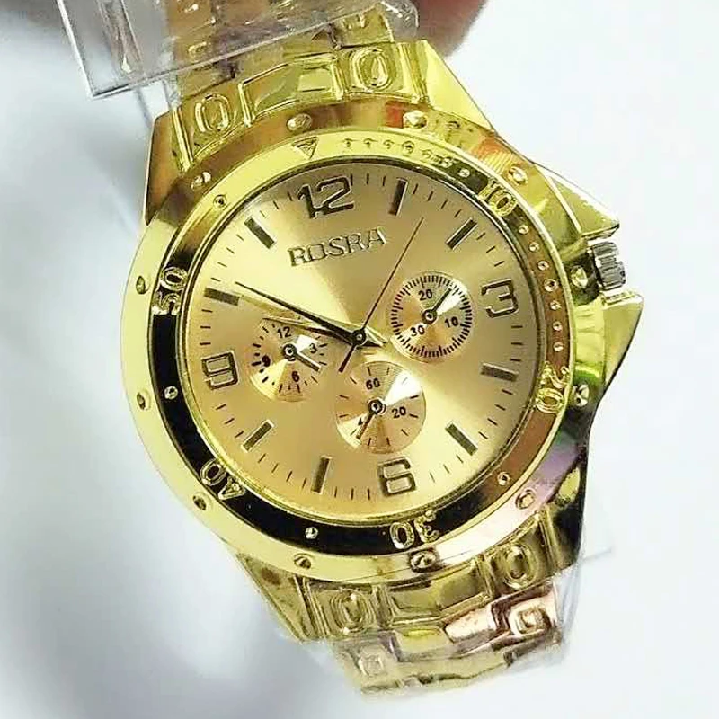 

Fashion High-end Square Men's Gift Watches, Fashion Watches, Quartz Watches, Korean Jhlf Gold Steel Strips