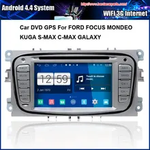Android Car DVD For Ford Focus S-Max Mondeo GPS Navigation Multi-touch Capacitive screen,1024*600 high resolution