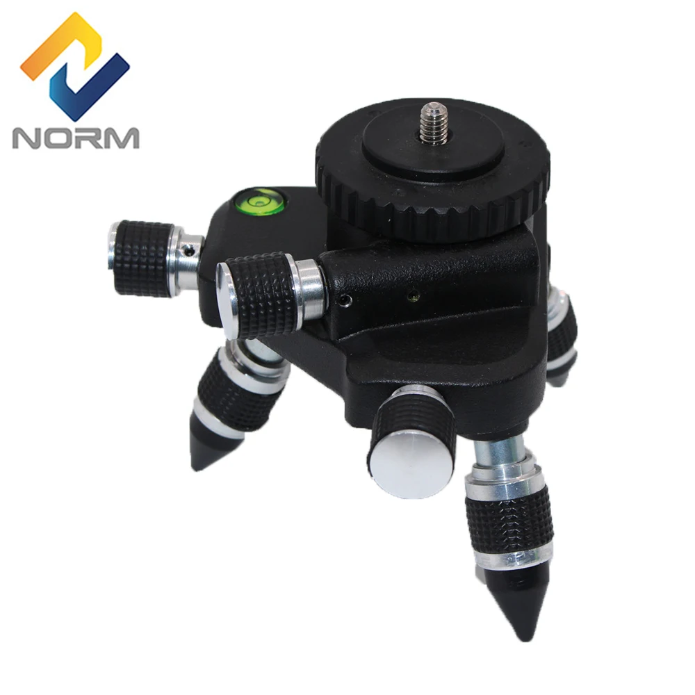 

Adjustable Tripod Base for Laser Level bracekt for 2 line 5 line 8 line 12 line laser level tripod for 1/4 adapter Free Ship