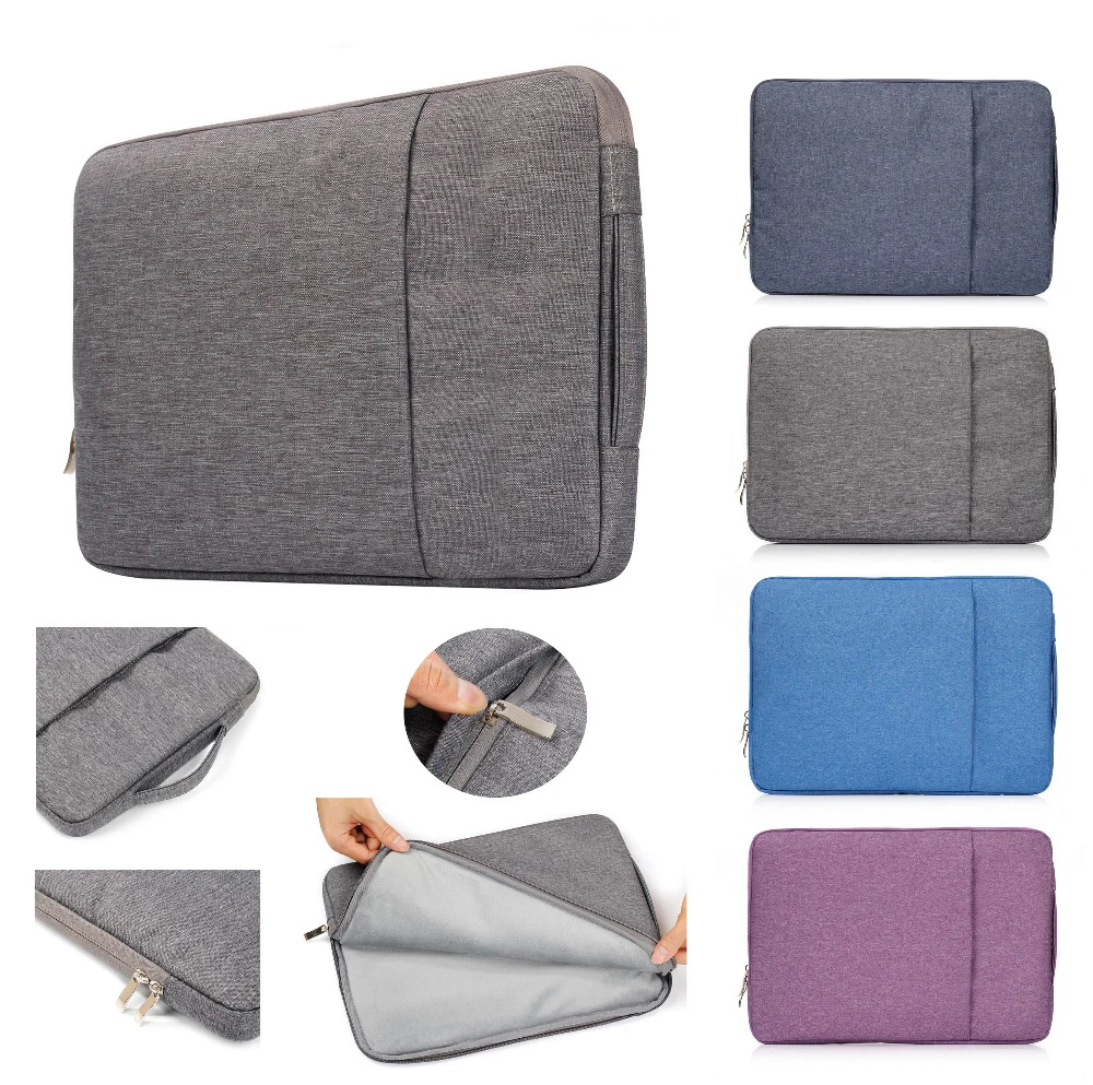 

Nylon Laptop Notebook Bag Pouch Case for Macbook Air Retina Pro 11" 12 " 13" 14" 15.6" inch Handbag For Macbook Liner Sleeve