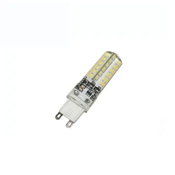 

30X New double color temperature dimmable LED G9 lamp bulb AC220-240V input 4W 360 degree CCT dimmer g9 LED bulb free shipping