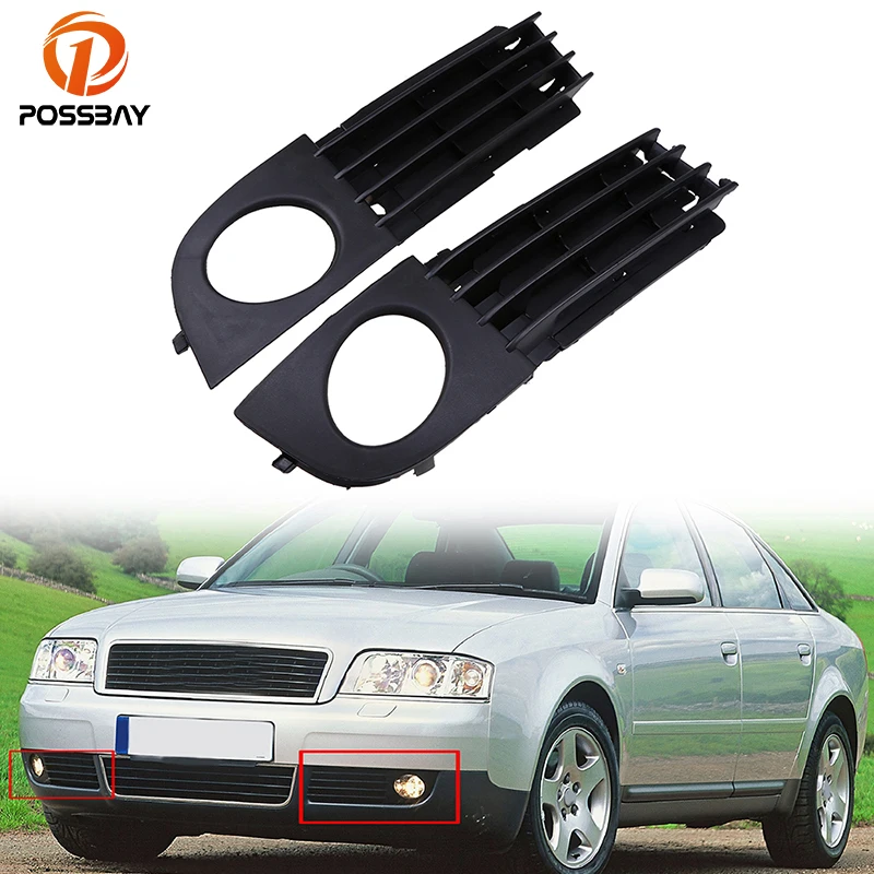 Автомобильные противотуманные светильник POSSBAY чехол для Audi A6 C5 Sedan & Avant 2002 2005 Facelift