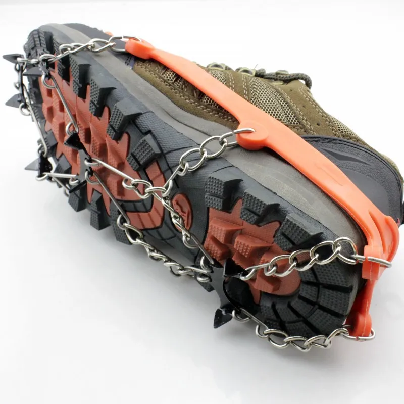 1Pair Outdoor Climbing Crampons Tooth Hiking Crampon Shoes Snow