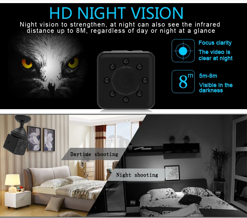 SQ13 HD wifi маленькая мини камера cam 1080P видео датчик ночного видения Видеокамера микро камера s DVR регистратор движения видеокамера SQ 13