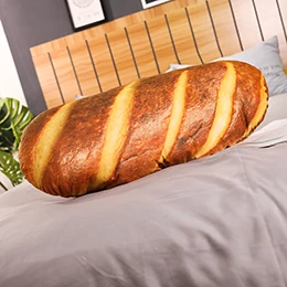 Масло Хлеб плюшевые завтраки подушки 3D печать Реалистичная свиная нить кунжута моющаяся Длинная Подушка-хлеб Декор реквизит 5 размеров - Цвет: 96cm butter