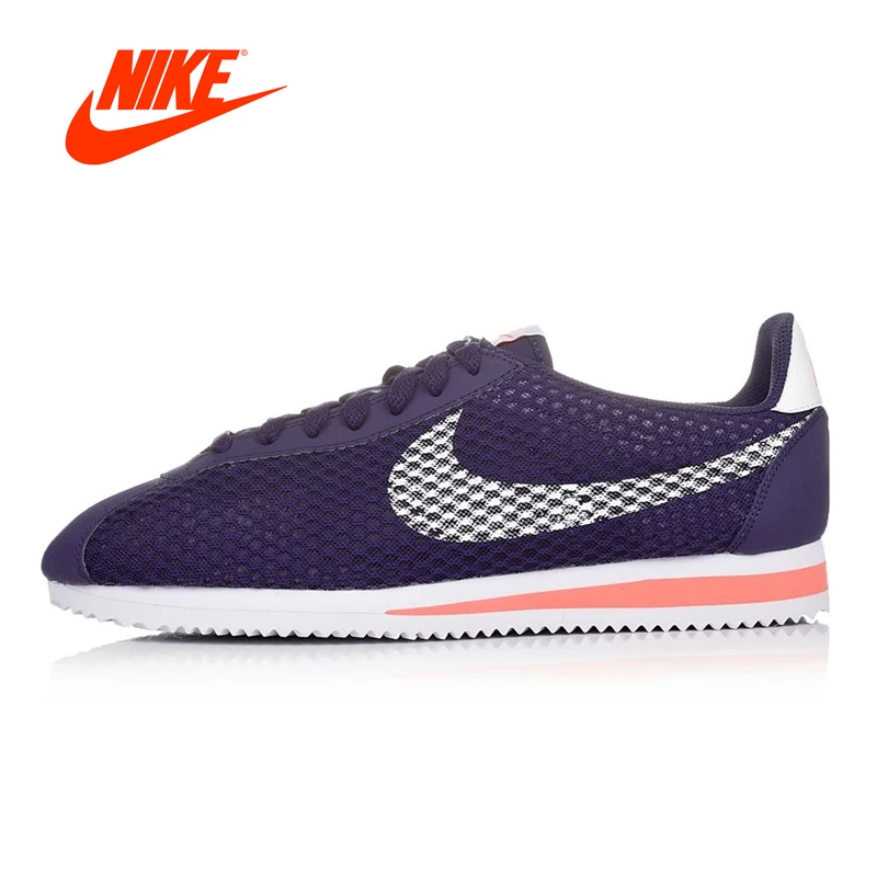 Original Nike CLASSIC CORTEZ NYLON Men's Skateboarding Shoes Breathable Sneakers Outdoor Comfortable