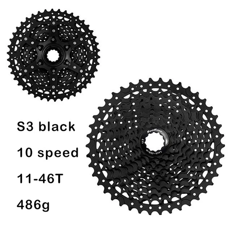SunRace Велосипедный спорт кассета 9/10/11/12 Скоростей 11-40 т 11-42 т 11-46T 11-50 т в сутки части велосипеда для shimano Sram