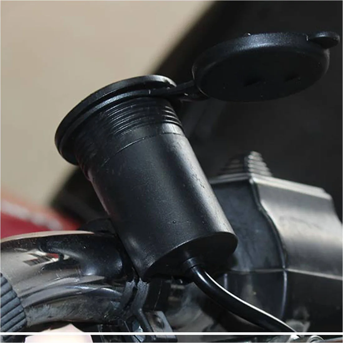 Dongzhen мотоцикл мобильный телефон Зарядка порт розетка USB Водонепроницаемый источник питания розетки для мотоцикла автомобиль-Стайлинг