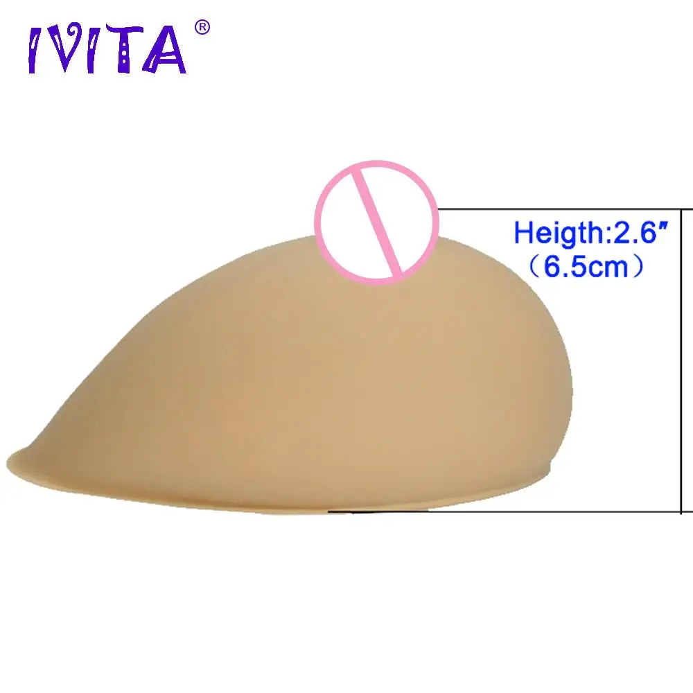 

IVITA 800g Realistic Silicone Breast Forms Artificial Breasts Fake Boobs For Crossdresser Prosthesis Transvestite Mastectomy