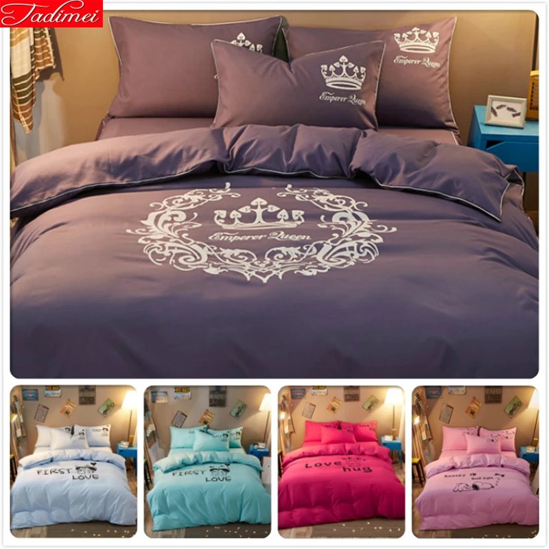 Full King Queen Twin Double Single Size Duvet Cover 1 2m 1 5m 1 8m 2m 2 2m 6 Feet Bedsheet Kids Bedclothes 3 4 Pcs Bedding Sets Duvet Cover Aliexpress