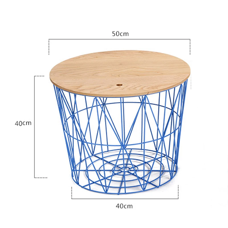 20 дюймовый круглый хранения журнала журнальный столик из проволоки