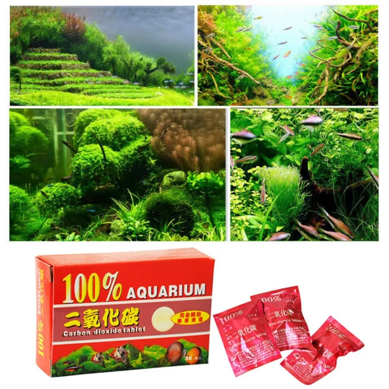 Akuarium Co2 Karbon Dioksida Tablet Untuk Tanaman Aquarium Ikan