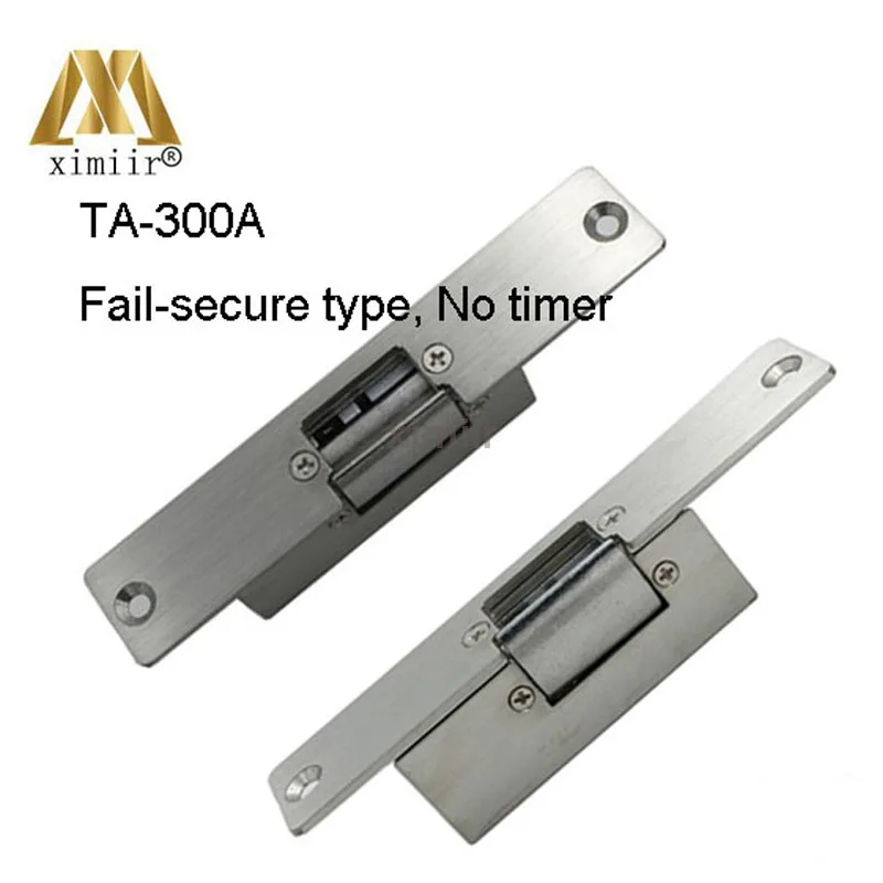 Stainless steel electric strike lock fail secure type lock power to