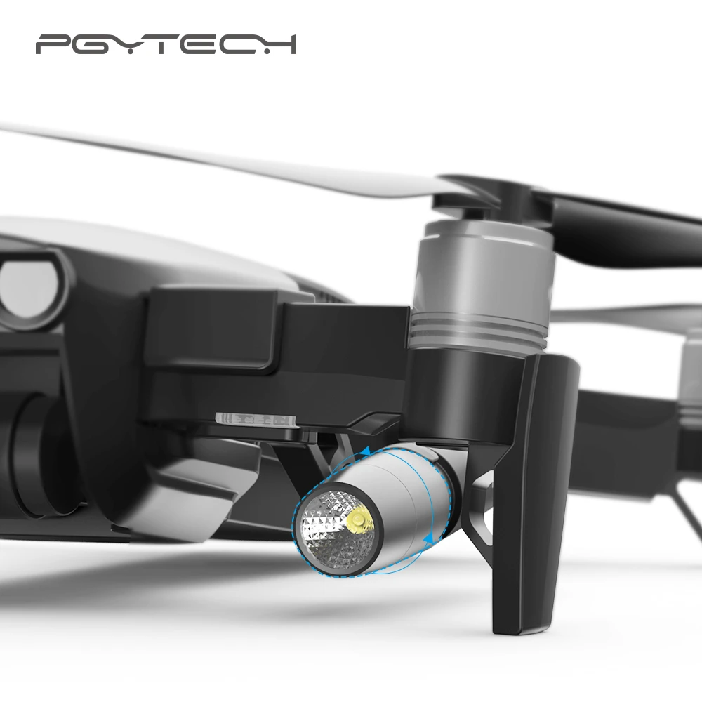 PGYTECH светодио дный Light для DJI Mavic Air Портативный ночной полет светодио дный свет комплект освещения для DJI Мавик Air Drone аксессуары