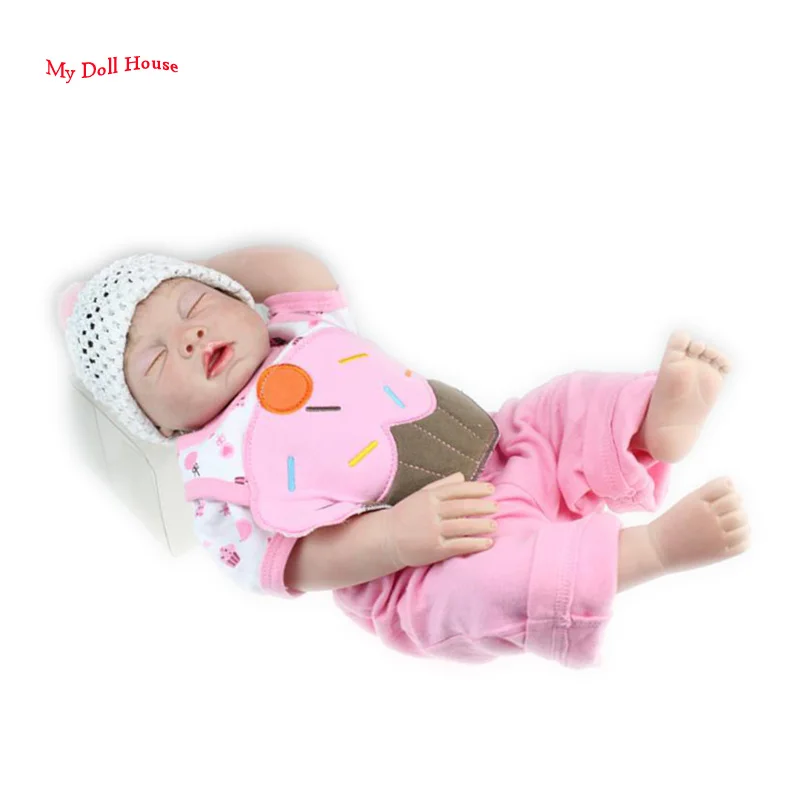 20" Silicone Reborn Baby Dolls Kids Toys For Girls ...