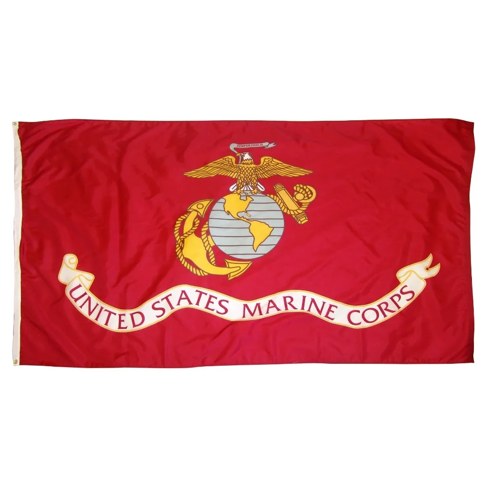 

Yehoy 3 by 5 ft polyester united states of american army USMC marine corps flag