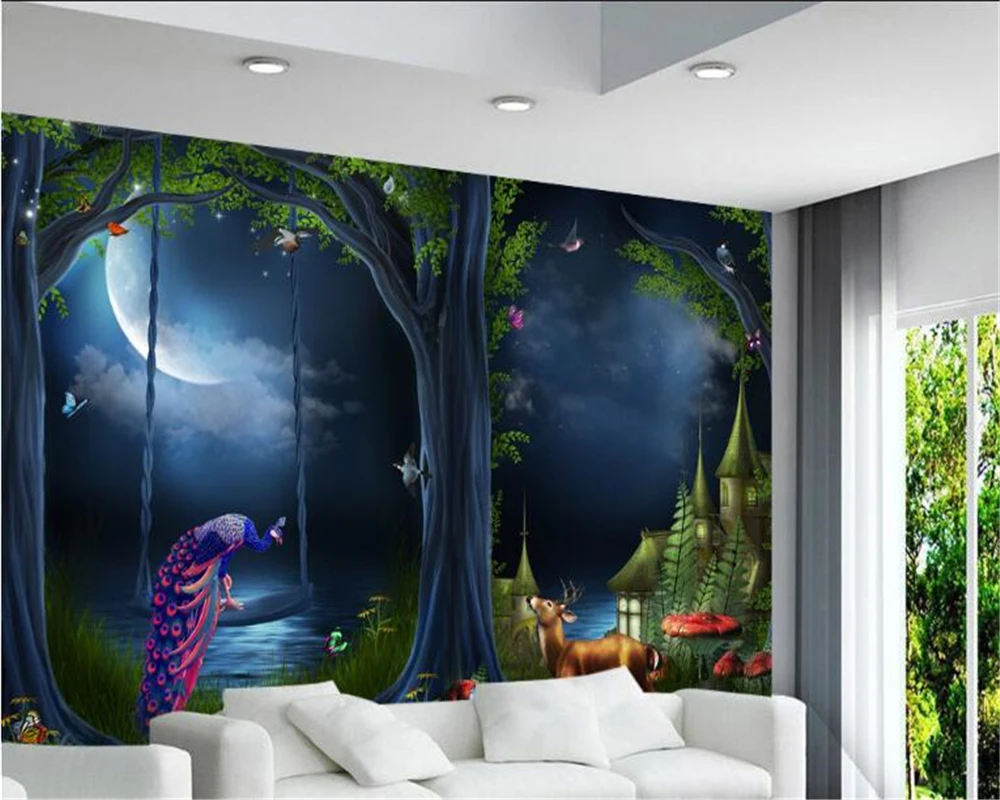 Buy beibehang wallpapers behang Papel de parede dreamy boulevard photo