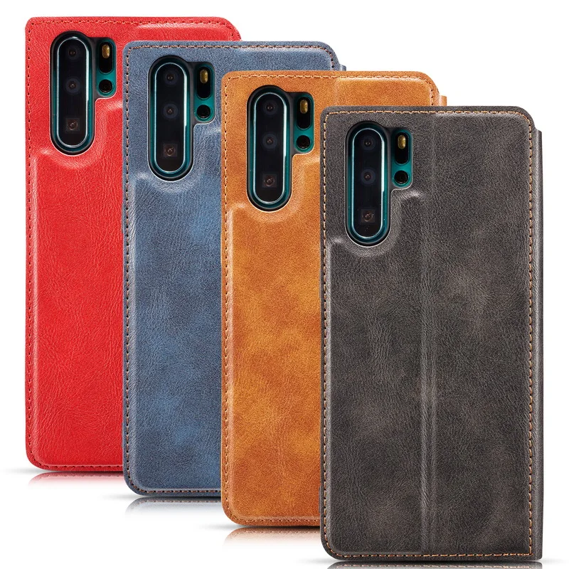 

Magnetic Leather Case For Huawei Mate20 P20 P30 Pro Lite P Smart Plus 2019 Honor 20 Pro Wallet Flip Hawei Nova 5 Pro Stand Cover