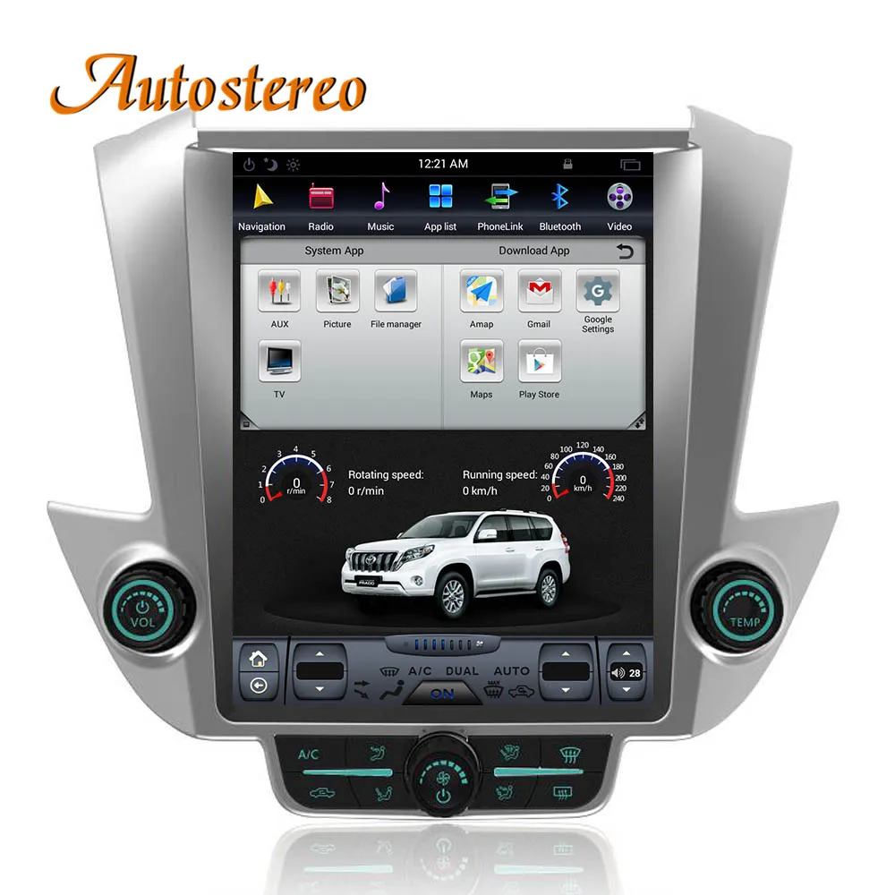 Top Android Tesla style Car GPS Navigation For GMC Yukon Chevrolet Tahoe Suburban 2015 16 17 headunit multimedia radio tape recorder 5
