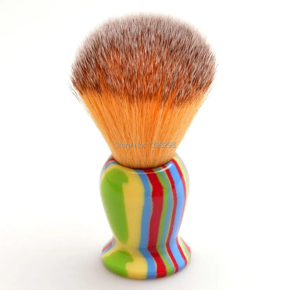 

CSB Synthetic Hair Shaving Brush with Colorfule Resin Handle
