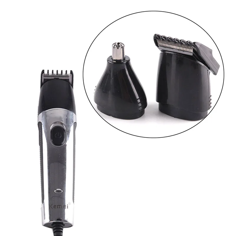 Kemei-Electric-2-IN-1-Nose-Trimmer-Hair-Clipper-Trimmer-Shaver-Razor-Salon-Clipper-for-Men (3)