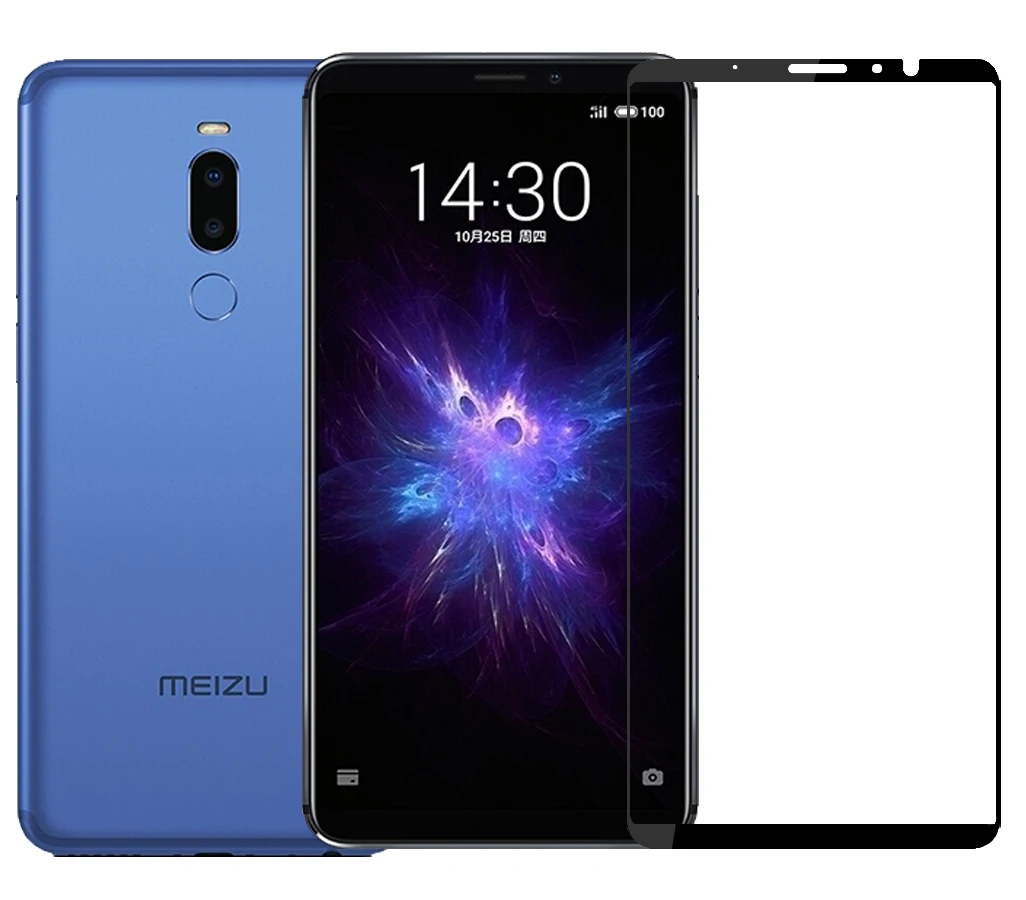Закаленное стекло премиум-класса для Meizu Note 8 Защитная пленка экрана с полным