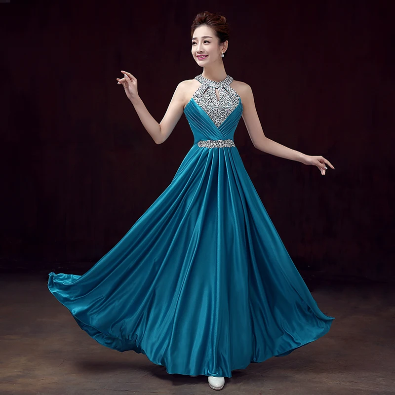 green and red gown