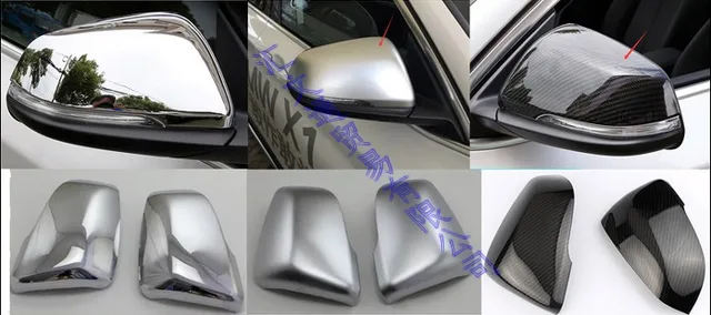 For BMW X2 F39 2018 2019 2020 Car Accessories ABS Chrome Door Side Mirror  Cover Trim Rear View Cap Overlay Molding Garnish - AliExpress