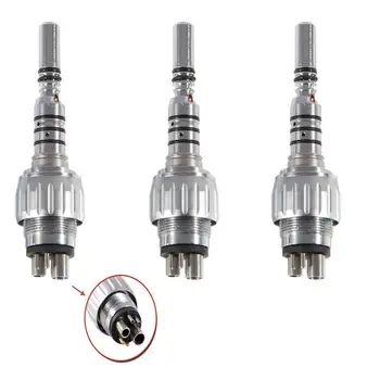 

Free shipping 3 Dentaire Dental LED Turbine Coupler fit KAVO Fiber Optic Hand piece Multiflex